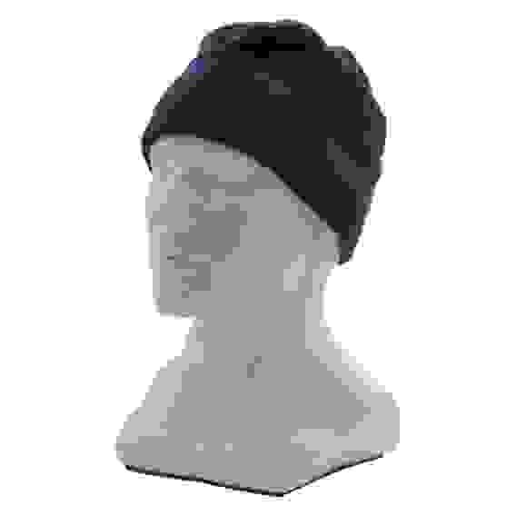 Шапка с отворотом из флиса для взрослых, размер 58-59, синяя //Сибртех