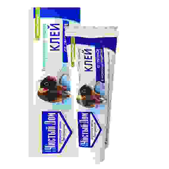 От грызунов и насекомых клей 130гр. туба пластик, Чистый дом 03-425 РФ