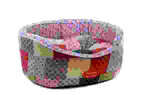 Лежак для животных премиум РОДНЫЕ МЕСТА лето в деревне №1 43х38х15 см