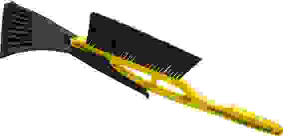 Щетка-скребок для авто Saturn (10х10х53см), ярко-желтый 221400202/02 IDiland