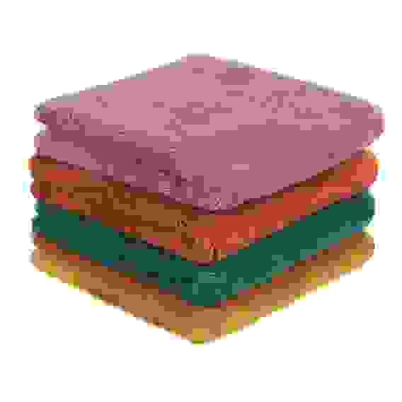 Салфетка из микрофибры супервпитывающая, для мебели 30х30см, 330 г/кв.м. 4 цвета VETTA