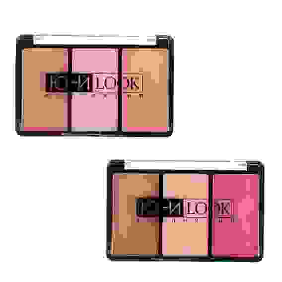 Набор для контуринга 3 в 1, 11гр, 2 тона, НК-21 ЮниLook