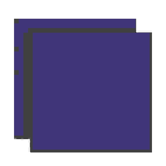 Салфетка сервировочная, 2шт в комплекте, 40х40см, полиэстер, синий IVLEV CHEF