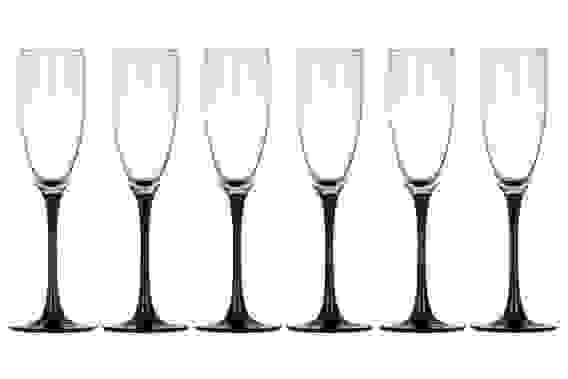 Набор 6-ти бокалов для шампанского Домино&quot; 170мл H8167