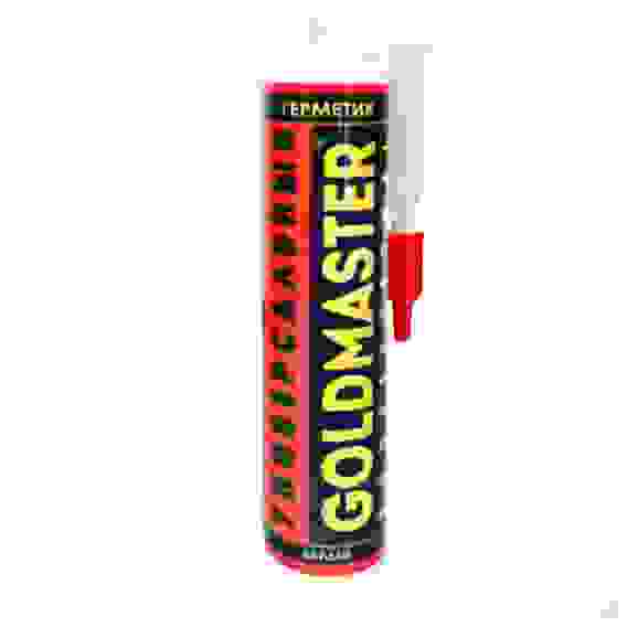 Герметик сил унив 310мл.бел.GoldMaster