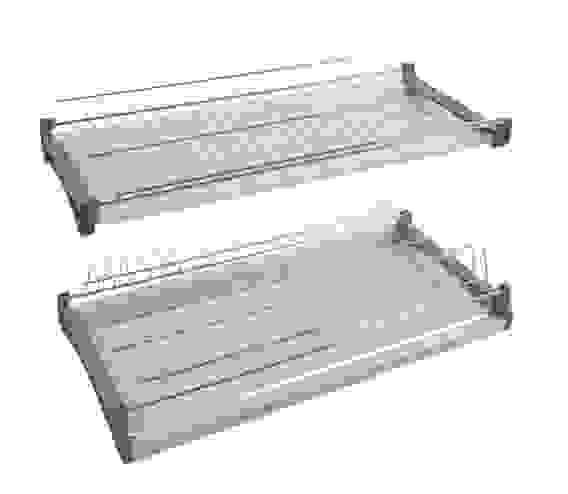 Комплект посудосушителей в шкаф 600мм, хром SU03/600 Boyard