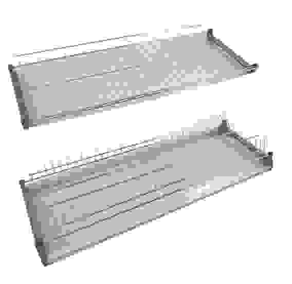 Комплект посудосушителей в шкаф 800мм, хром SU03/800 Boyard