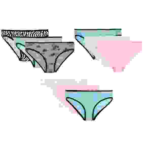 Набор трусов 3шт, женские, 100% хлопок, р. 44-52