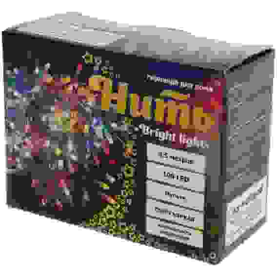 Гирлянда для дома \"Bright light\" 9,5м 100 ламп LED прозрач.пров.,8 реж, IP-20, Мультицвет (возможнос