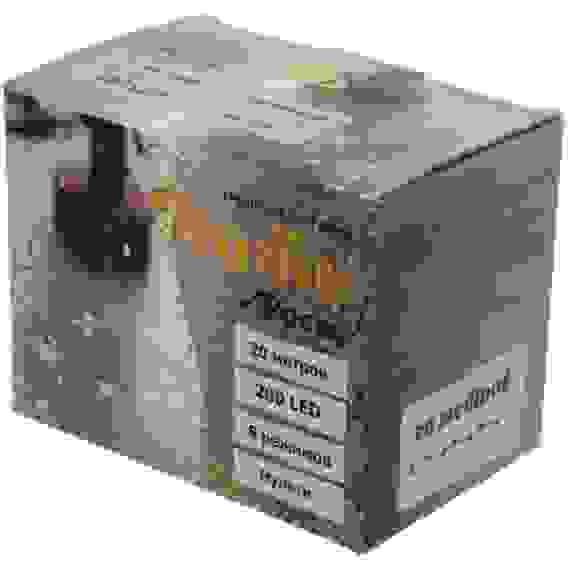 Гирлянда для дома НИТЬ "Роса" 20 м 200 ламп LED, 8 реж,IP-20, Мультицвет