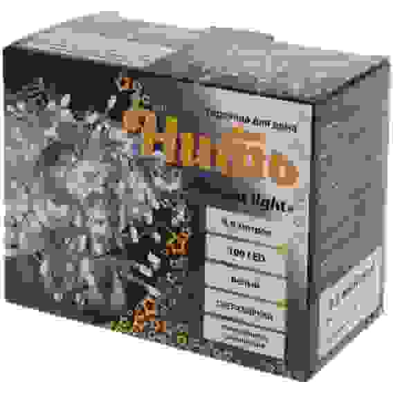 Гирлянда для дома "Bright light" 9,5м 100 ламп LED прозрач.пров.,8 реж, IP-20, Белый (возможность со