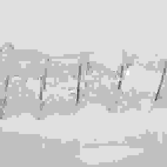 Гирлянда для дома ЛЕНТА ДЕКОРАТИВНАЯ \"Морозные снежинки\" 2м 6см 20LED (на батарейках) серебро