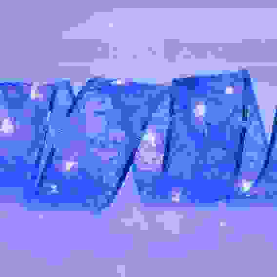 Гирлянда для дома ЛЕНТА ДЕКОРАТИВНАЯ &quot;Звездное сияние&quot; 2,0 м, 6 см, 20 ламп LED (на батарейках), Си