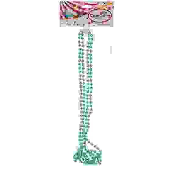 Бусы на ёлку 1,5м \"Шарики\" d-6мм, Голубой