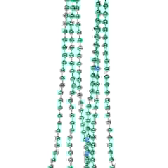 Бусы на ёлку 1,5м \"Шарики\" d-6мм, Голубой