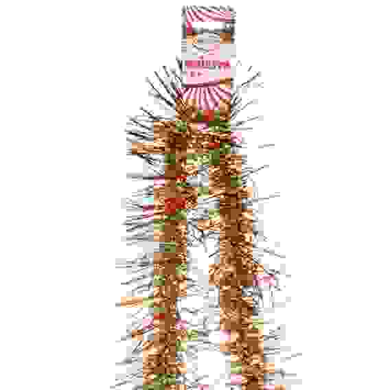 Мишура 2 м 9 см "Волшебные переливы", Оранжевый/Золото