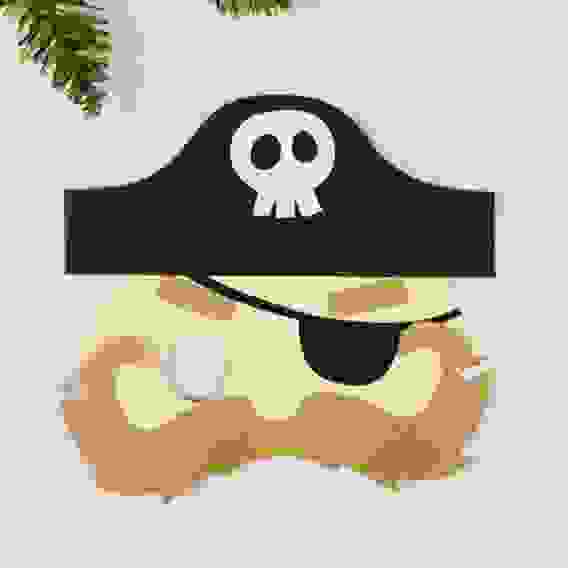 Маска \"Пират\", пвх