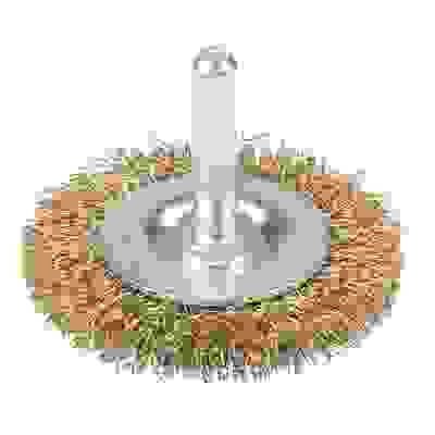 Щетка для дрели 50мм, витая латун. стальная проволока 0,3мм STAYER ″PROFESSIONAL