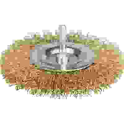 Щетка для дрели 100мм, витая латун. стальная проволока 0,3мм STAYER ″PROFESSIONAL