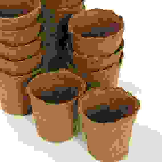 Набор торфяных горшочков 60x60мм 10шт