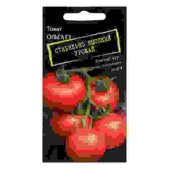 Семена Томат Ольга F1 (раннеспелый, детерминантный, переносит заморозки, 190 гр, красный)
