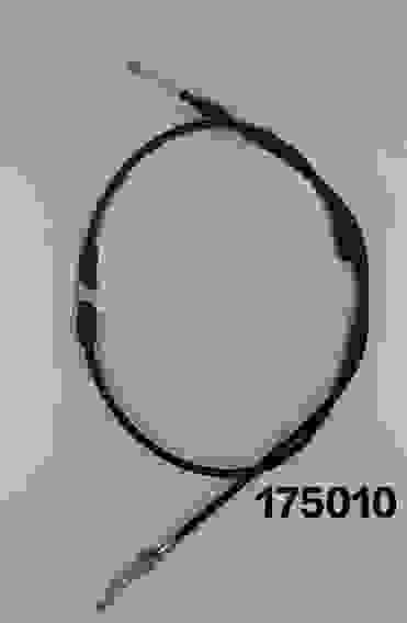 Тросик снегоуборщика L-1010мм, поводок-мал. бобышка, рег. по центру