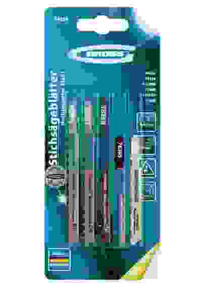 Набор полотен для электролобзика унив.5 шт//GROSS