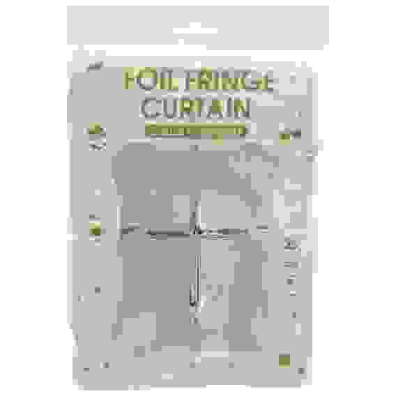 Занавес фольгированный \"Прямоугольник\" ш1м, в2м (глянец), шампань