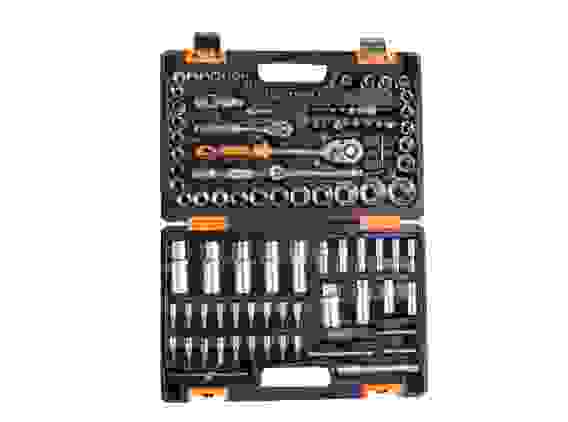 Набор инструментов,1/2 .1/4 Crv, кейс 108 предм.//Вихрь