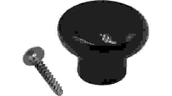 Ручка-кнопка мебельная d34 черный