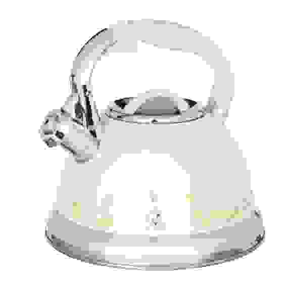 Чайник стальной 3,0л &quot;Золотая вязь&quot;, индукция VETTA