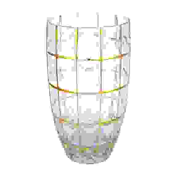 Ваза декоративная стеклянная, 14x25 см, арт.06.07-19
