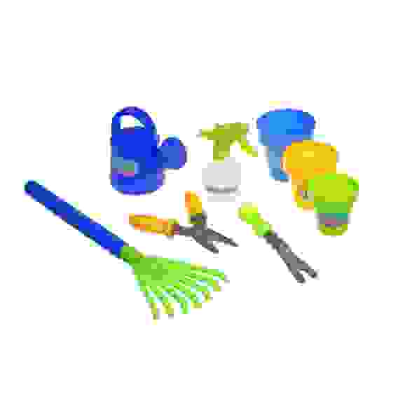 Садовый инструмент &quot;Дачное детство&quot;, набор 8 предметов, PP INBLOOM