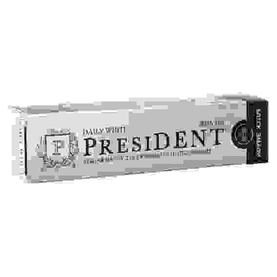 Зубная паста PRESIDENT Daily white, 50 мл
