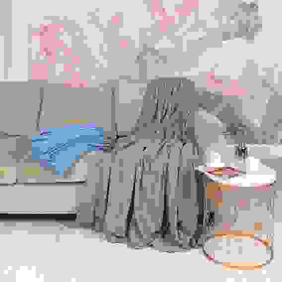 Плед фактурный 180х200см, 85% микрофибра, 15% акрил, 2 цвета PROVANCE