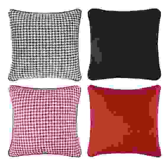 Чехол для подушки 40х40см, 80% хлопок 20% полиэстер, 4 дизайна PROVANCE