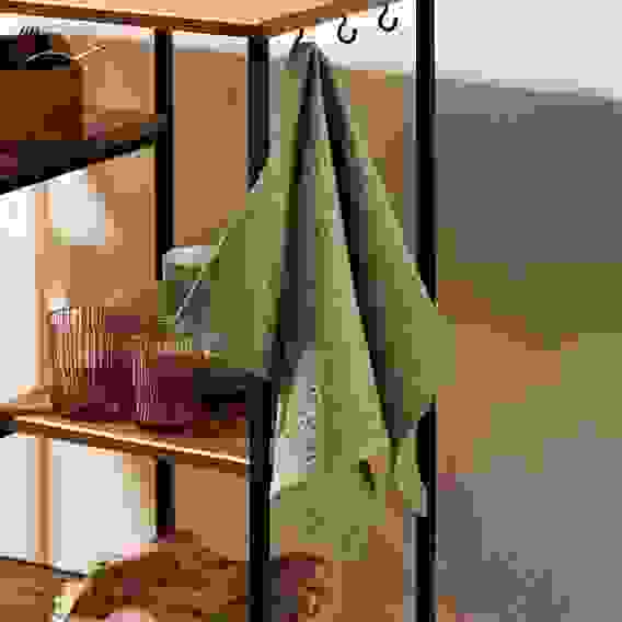 Полотенце кухонное вафельное, 40х60см, 100% зелёный PROVANCE Джангл