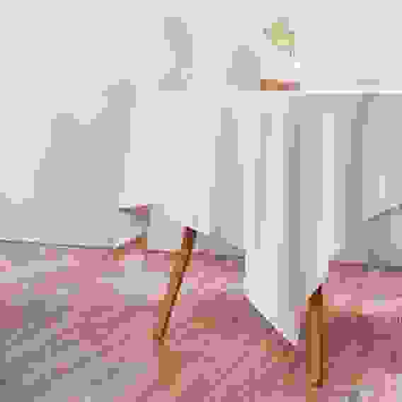 Скатерть текстильная с водоотталкивающей пропиткой, 140х180см, полиэстер, белый IVLEV CHEF