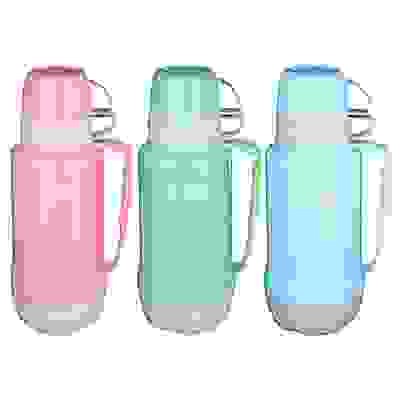 Термос стеклянная колба &quot;Туристический&quot; 1,00л (2 чашки), 3 цвета VETTA