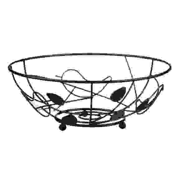 Корзина для фруктов \"Птицы\", 28х11см, сталь VETTA