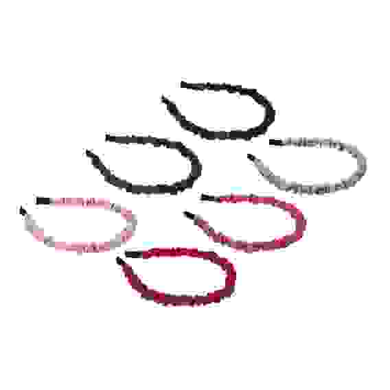 Ободок для волос, 1см, ABS, полиэстер, 6 цветов BERIOTTI