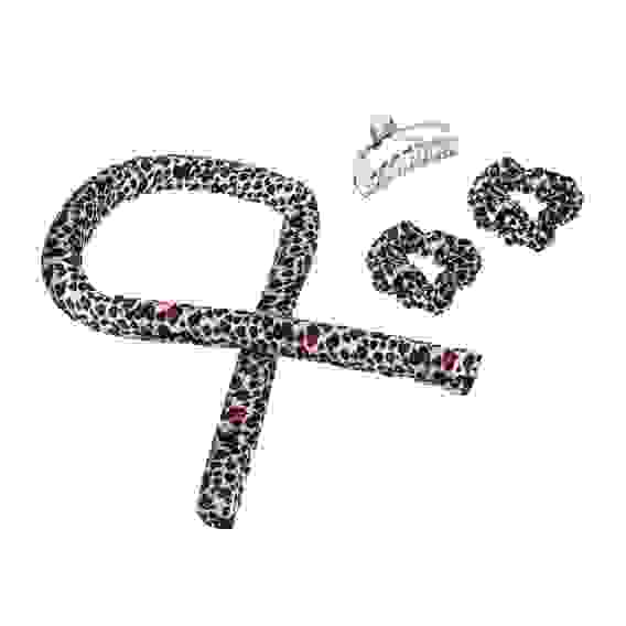 Набор для завивки локонов (бигуди-лента, 2 резинки, краб), 96х3см, полиэстер, 3 цвета BERIOTTI