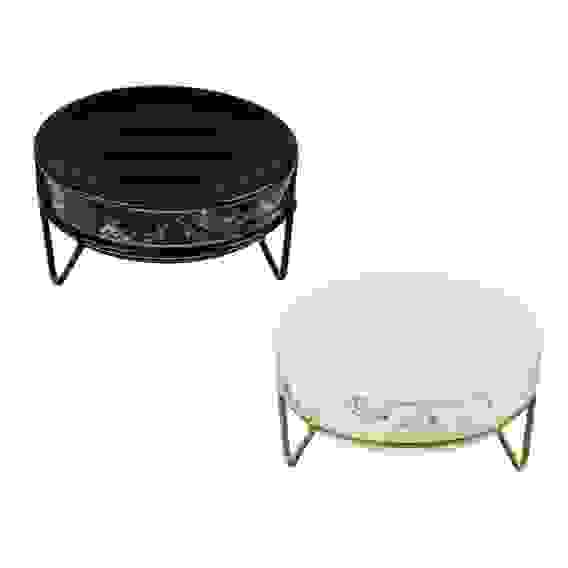 Мыльница "Ла Рош", керамика, металл, 2 дизайна VETTA