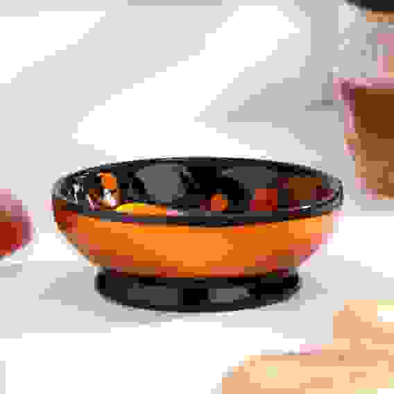 Солонка «Каравай», 8×3 см, хохлома 2715356