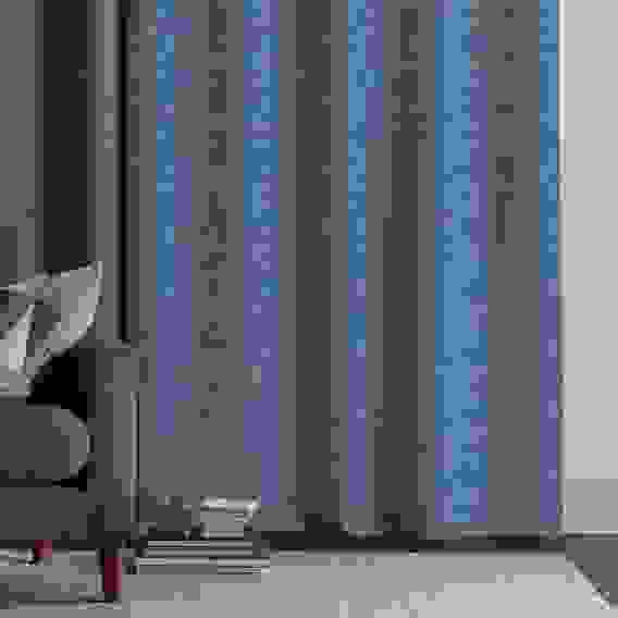 Комплект штор рогожка 145х270 (2 шт.) "Wenge" рис 60008-11 Juliet denim арт 903