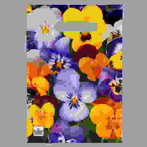 Пакет &quot;Анютины глазки&quot; new, полиэтиленовый с вырубной ручкой, 20х30 см, 30 мкм 2879937