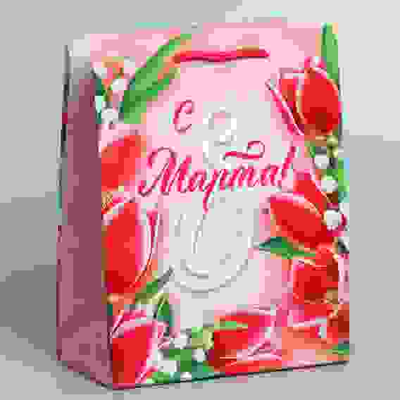 Пакет ламинированный горизонтальный «Краски весны», MS 18 × 23 × 8 см 7892389