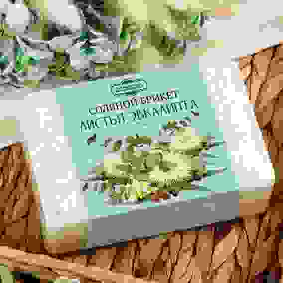 Соляной брикет с листьями эвкалипта, 1,35 кг &quot;Добропаровъ&quot; 3519606