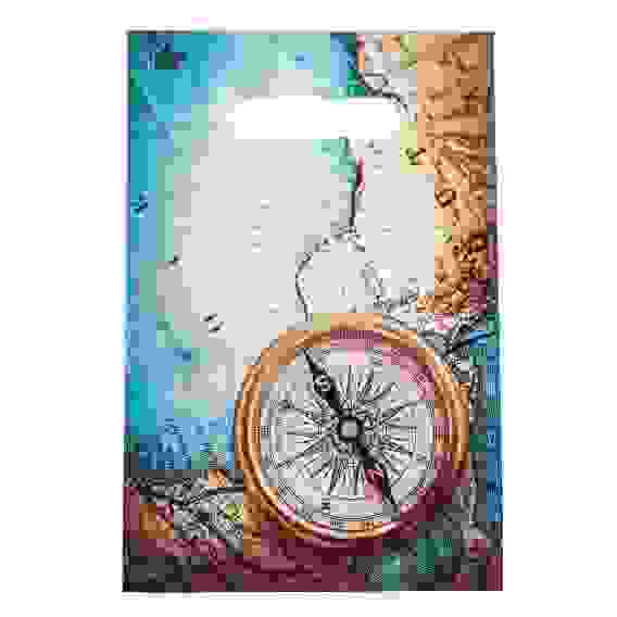 Пакет &quot;Компас&quot;, полиэтиленовый с вырубной ручкой, 20х30 см, 30 мкм 9489589