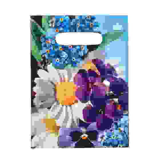 Пакет &quot;Яркое лето&quot;, полиэтиленовый с вырубной ручкой, 19х25 см, 30 мкм 9489588